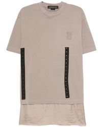 FEDERICO CINA - T-Shirt Met Ronde Hals - Lyst