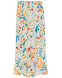 Aspesi - Abstract-Pattern Trousers - Lyst