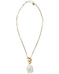 Chloé - Collana Con Pendente E Stampa Floreale - Lyst