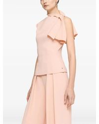 Nissa - Ruffled High-Neck Top - Lyst
