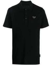 Philipp Plein - Poloshirt Met Logoplakkaat - Lyst