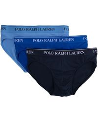 Polo Ralph Lauren - 3Er-Set Slips Mit Logo - Lyst