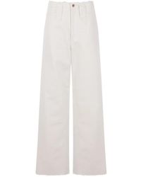 Kuro - Frayed Straight Jeans - Lyst