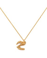 Loveness Lee - Z Alphabet Pendant Necklace - Lyst