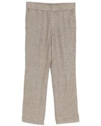 James Perse - Montecito Linen Trousers - Lyst