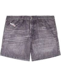 DIESEL - Bmbx-Ken-37 Badeshorts mit Jeans-Print - Lyst