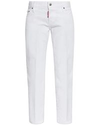 DSquared² - Jean À Passants De Ceinture Boutonnés - Lyst