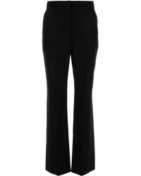 Givenchy - Pantalon En Laine À Coupe Évasée - Lyst
