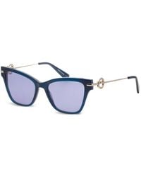 Longchamp - Logo-Plaque Cat-Eye Sunglasses - Lyst