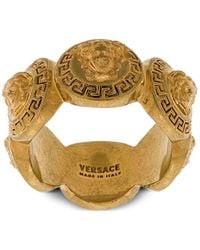 Versace - 'Tribute' Ring Mit Medusa - Lyst