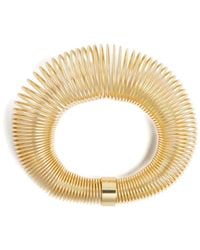 Liviana Conti - Sonele Coiled Bangle Bracelet - Lyst
