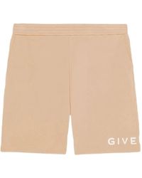 Givenchy - Pantaloni Con Logo Ricamato E Vita Elasticizzata - Lyst