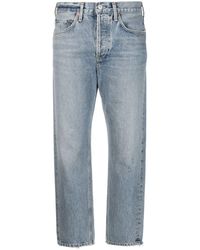 Agolde - Parker Mid-rise Cropped Jeans - Lyst