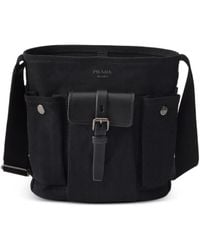 Prada - Borsa A Secchiello Route Mini - Lyst