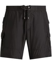 Dolce & Gabbana - Tag-Detail Swim Shorts - Lyst
