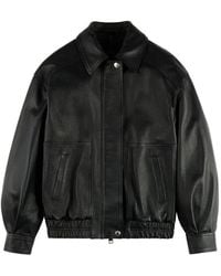 Hogan - Bomberjack Van Nappa Leer - Lyst