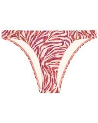 Aubade - Feline Energy Tiger-Print Bikini Bottoms - Lyst