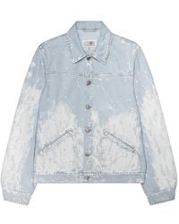 MM6 by Maison Margiela - Paint-Splatter Jacket - Lyst