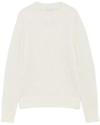Brunello Cucinelli - Sequin-Embellished Ribbed-Knit Sweater - Lyst