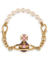Vivienne Westwood - Aida Bas Relief Bracelet - Lyst