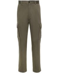 Moncler - High-Waist Tapered Cargo Trousers - Lyst