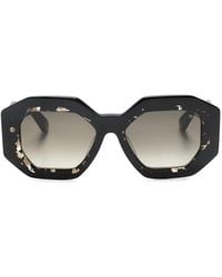 Philipp Plein - Zonnebril Met Geometrisch Montuur - Lyst