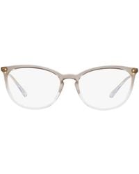 Vogue Eyewear - Cat-Eye Transparent-Frame Glasses - Lyst