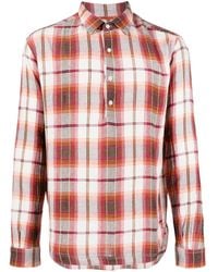 Barena - Geruit Overhemd - Lyst