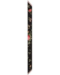 Dolce & Gabbana - Foulard Con Stampa Rose Bouquet - Lyst