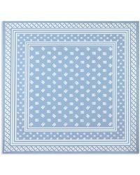 Dolce & Gabbana - Silk Monogram Print Scarf - Lyst