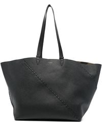 Fendi - Large Selleria Diagonal Shopper Tote Bag - Lyst