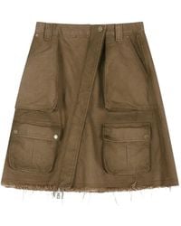 ANDERSSON BELL - Cargo-Pocket Wrap Skirt - Lyst