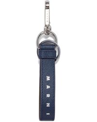 Marni - Schlüsselanhänger mit Logo-Print - Lyst