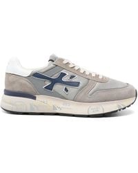 Premiata - Mick 8001 Suede Panelled Sneakers - Lyst