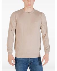 Guess - Pullover Mit Logo-Stickerei - Lyst