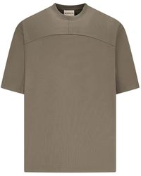 Mordecai - Panelled T-Shirt - Lyst