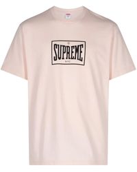 Supreme - Warm Up "Pale" T-Shirt - Lyst