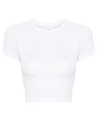 lululemon - Swiftly Tech Cropped-T-Shirt - Lyst