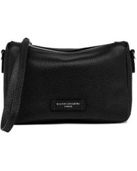 Gianni Chiarini - Leather Zip-Top Clutch Bag - Lyst