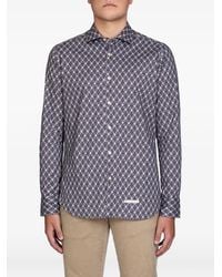 Tintoria Mattei 954 - Button-Fastening Pattern Shirt - Lyst
