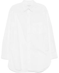 Yohji Yamamoto - Overhemd Met Borstzak En Knoopsluiting - Lyst
