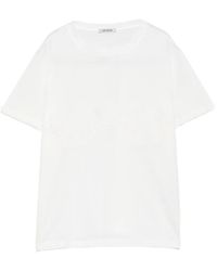 Parlor - Lace-Appliqué T-Shirt - Lyst