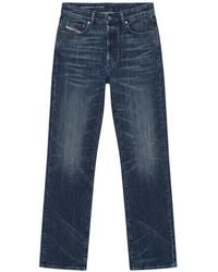DIESEL - Vaqueros Rectos Con Efecto Degradado - Lyst