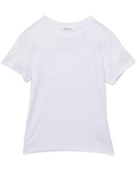 Helmut Lang - Camiseta Con Cuello Redondo - Lyst