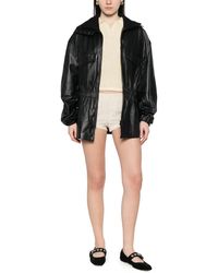 OPEN YY Boxer Shorts Camp Mini Skort in Black | Lyst