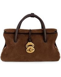 Zanellato - Small Dotta Jones Stud-Embellished Handbag - Lyst