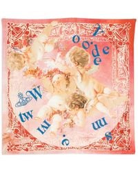 Vivienne Westwood - Cherubs-Print Scarf - Lyst
