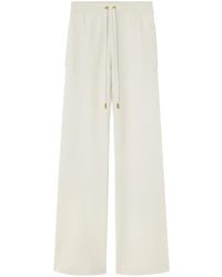 Versace - Wool-Blend Flared Towel Pants - Lyst