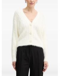 Guess - V-Neck Cardigan - Lyst