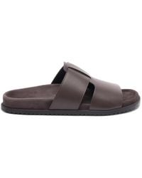 Dolce & Gabbana - Sandales À Détail De Logo - Lyst